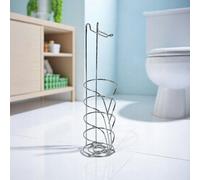 Showerdrape Vertu Chrome Toilet Roll Holder & Spare Combination