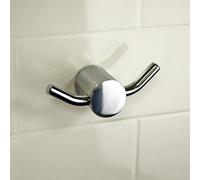 Showerdrape Vitality Chrome Stainless Steel Wall Mounted Robe Hook