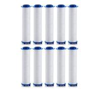 Showerhead Filters, Ion Shower Drops Head Filter, PP Cotton Filtered Shower with Handheld, Filter Element Multiple Specifications, Suitable for Different Models of Shower Heads (White, M)