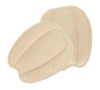 SHOWERORO 1 Pair Adhesive Shoe Tongue Pads, Soft Sponge Forefoot Cushions, Nonslip Half Foot Inserts for Blister Prevention and Comfortable Fit in Women’S and Men’S Shoes