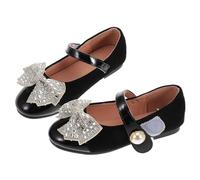 SHOWERORO 1 Pair Flat Shoes with Bowknot Soft Sole Comfortable Bowknot Flats for Size 26 EU Fits Foot Length for