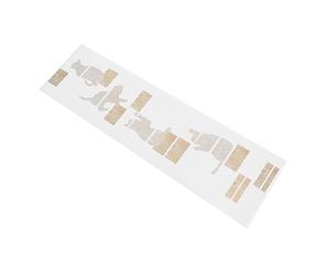 SHOWERORO 1 PC Guitar Fretboard Stickers Scrapbook Stickers Guitar Stickers Fingerboard Guitar Decoration Floral Guitar Sticker Ukulele Sticker Cat Fretboard Guitar Learning Stickers Paper