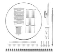 SHOWERORO 1 Set Banjo Maintenance Tool Kit with Protective Plate for Easy Repair Maintenance Versatile Tools for Banjo Instrument Protection Practical Specifications