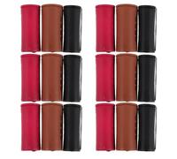 SHOWERORO 1 Set Cold Wave Perm Rods: 3 Sizes Heatless Curling Rollers - Plastic Hair Styling Tools for Long Short Natural Hairstyles - Non-Slip Curlers for Women and Girls