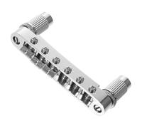 SHOWERORO 1 Set Saddle Bridge System for Electric Guitar Metal Guitar Replacement Bridges Tremolo Bar