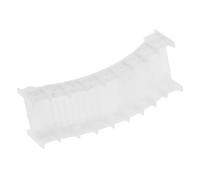 SHOWERORO :100 Miniature Arch Bridge Figurine for Micro Landscapes, Plastic Material with Lifelike Textures and Compact Design, for Fish Tank Decoration and Geography Lessons