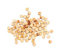 SHOWERORO 100pcs Guitar Fretboard Dots Wooden Inlay Dots for Fretboard Markers Fingerboard Stickers Pro Fingerboard Guitar Supplies