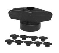 SHOWERORO 10pcs Drum Cymbal Nuts Cymbal Knobs for Percussion Instruments Easy Installation Drum Parts for Kits and Jazz