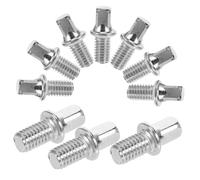 SHOWERORO 10pcs Drum Key Bolts Screw Accessories for Snare Clamp Pedal Shaft Drum Hardware Parts Accessory Pack