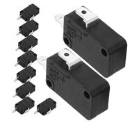 SHOWERORO 10Pcs Micro Switch for Microwave Oven Door Repair Switch for Circuit Board Replacement Microwave Oven Parts for Efficient Cooking