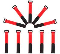 SHOWERORO 10pcs Rooster Noise Reduction Collars Flexible Nylon Bands Anti-crowing Neck Belts for Poultry and Quiet Farm