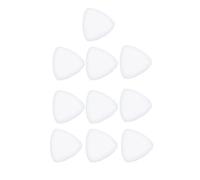 SHOWERORO 10pcs Triangle Fabric Chalk for Tailoring and Patchwork, White Powder Marking Tool Easy to Grip Design, for Home Tailoring and Professional Dressmakers,