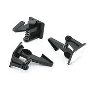 SHOWERORO 12 Pairs Baby Proofing Drawer Locks and Safety Cabinet Locks for Kids, Black Adhesive Childproof Latches Set for Home Safety and Child Protection