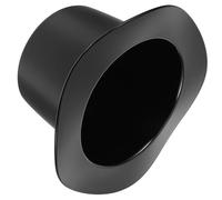 SHOWERORO 1200Ml Black Acrylic Ice Bucket Hat Shaped Beverage Tub Wine Cooler for Parties and Home Use