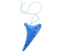 SHOWERORO 12hole Small Alto c Resin Ocarina Beginner-friendly Wind Instrument -resistant Design for Music Composition and Performance