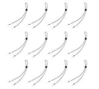 SHOWERORO 12pcs Adjustable Mask Cords Mask Hanging Belt for Women Elastic Cord and Adjuster Elastic String for Everyday Use