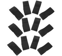 SHOWERORO 15pcs Black Elastic Mourning Armbands with Badge Accessory, Adjustable Non-slip Funeral Bands for Memorial Services Honoring The Deceased