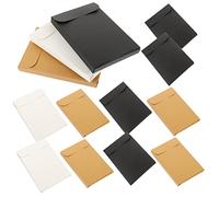 SHOWERORO 15pcs Postcard Box Blank Cards Storage Boxes Postcard Paper for Greeting Cards DIY Craft Project Home Office