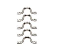 SHOWERORO 15pcs Stainless Steel U-shaped Boat Handle for Canoe and Dinghy, Sturdy Marine Deck Hardware with Large Bearing Capacity, for Fishing Kayak and Narrow Boat Accessories
