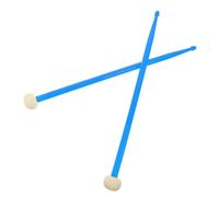 SHOWERORO 1pair Double-end Drumsticks Ergonomic Design for Versatile Performance for Stage and Drumming High-grade Material Stylish and Practical Music Accessory