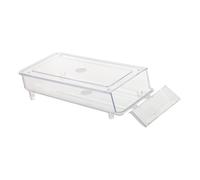 SHOWERORO 1pc Holder with Lid Stackable Storage Container for Refrigerator Food-grade for Family Gatherings and Picnics Safely