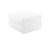 SHOWERORO 1pc Storage Container Stackable Refrigerator Organizer Holds Eggs for Kitchen Home Use Easy to Clean Design for Space-saving