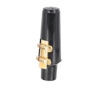 SHOWERORO 1set Alto Saxophone Mouthpiece Replacement Durable Tooth Pad Clip Lid for Improved Intonation for Students and Beginners Saxophone Supply Essentials