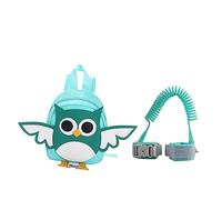 SHOWERORO 1set Boy Girl's Safety Lost Backpack Detachable Wrist Link Cartoon Owl Design Boy Girl Harness for Travel Shopping and Park Outings for and