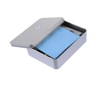 SHOWERORO 1set Guitar Accessories Glass Guitar Slides and Picks Finger Tip Protectors Complete Musician Kit Storage Box