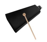SHOWERORO 1set Hand Percussion Cowbell with Stick Lightweight Metal Cheering Bell for Sports Events Musical Instrument for Team Spirit Cowbell for Drumming and