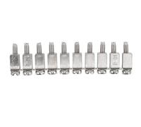 SHOWERORO 1set Jumper Insert for Terminal Block Connections Fixed Wiring Block Space-saving Compact Design Rail-mounted Electrical Connector for Din Rail and Ground Terminal Industrial Use