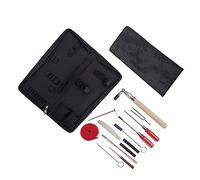 SHOWERORO 1set Piano Mute Kit Tuning Hammer Temperament Strip Essential Tools for Beginners Teachers Easy to Use Piano Tuning Accessory for Home Repairs and Learning