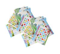 SHOWERORO 1set Potty Training Chart for Boys with Stickers Boys and Girls Reward Chart Decorative Toilet Room Stickers for Independent Use Fun Cartoon Design Encourages Positive Potty Habits