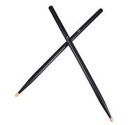 SHOWERORO 2 Pairs 5a Wood Drumsticks for Drum Kit Supplies Instruments Non-slip Grip for Beginners Musicians