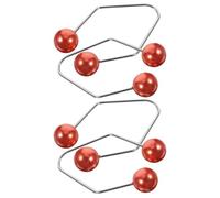 SHOWERORO 2 Pairs Facial Dimple Maker Clips Facial Exerciser Dimple Trainer for Cheeks Face Beauty Tool and Smile Training