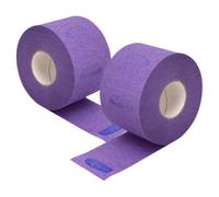 SHOWERORO 2 Rolls Disposable Hairdresser Neck Strips Stretchy Paper Neck Wraps for Barber Shops Professional Dye Protection Comfortable Fit for Hair Cutting and Coloring