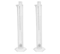 SHOWERORO 2 Sets Triple Scale Hydrometer with 100Ml Plastic Graduated Cylinder Wine Alcohol Hydrometer for Home Brewing and Winemaking Measurement
