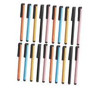 SHOWERORO 20Pcs Capacitive Stylus Pens for Screen Writing Lightweight Touch Pen for Phones and Tablets No Scratch Resilience Tips Random Colors Compatible with Touchscreen Devices