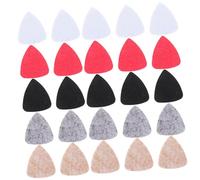 SHOWERORO 20pcs Felt Picks for Guitar Ukulele Acoustic Replacement Picks Musical Instrument Accessories