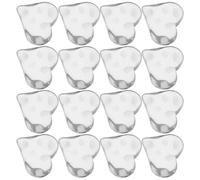 SHOWERORO 20pcs Nail Display Plates for Practice Manicure Boards Glass as Manicure Showing Accessory and Sample Board