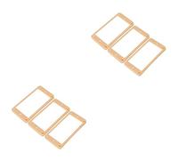 SHOWERORO 20pcs Yellow Plastic Pickup Frame Outline Border Guitar Accessory Easy to Install Sturdy Material Enhances Humbucker Mounts for Maple Ebony Boards