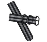 SHOWERORO 22mm Nylon Watch Strap with Heavy Duty and Strong Durability Features, Sturdy 2-joint Webbing Band for Watch Replacement, for Doing Fitness and Diving Activities