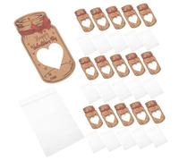 SHOWERORO 24 Sets Valentine's Day Mason Jar Cards for DIY Classroom Exchange Valentines with Delicate Design Party Favors for Preschool Elementary Gift Sharing