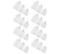 SHOWERORO 24pcs Portable Leakproof Travel Lotion Bags, Refillable Plastic Squeeze Pouch Set with Flip Cap, 30ml 50ml 100ml for Toiletries and Cosmetic Storage