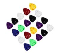 SHOWERORO 25pcs Guitar Pick Holder Plectrum Case Sticky Picks Heart-shaped Guitar Accessory