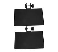 SHOWERORO 2pcs Adjustable Mic Stand Tray Clamp Sound Card Shelf Holder for Live Streaming Stable Tripod Microphone Rack for Karaoke Stage Music Phone Holder Support