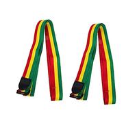 SHOWERORO 2pcs African Drum Strap Adjustable Djembe Strap Comfortable Shoulder Belt for African Drum Tambourine Belt