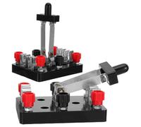 SHOWERORO 2pcs Double Pole and Single Pole Double Throw Knife Switch Set for Physics Experiment Kits, Reliable Iron and Plastic Material, for School and University Labs Circuit Teaching