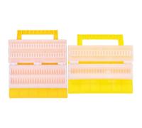 SHOWERORO 2Pcs Extra Long BBQ Meat Skewer Tools Set, Manual Quick Kebabs Maker with Single and Double Row Design, Outdoor Barbecue Accessory for Grill and Camping