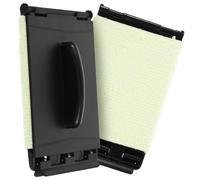 SHOWERORO 2pcs Guitar Accessories String Cleaner Fretboard Cleaning Tool Polish Cloth for Fret Floss Guitar Care